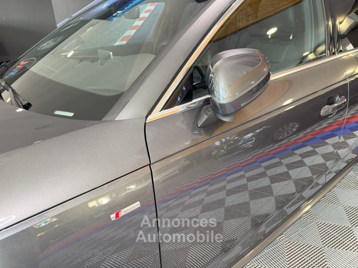 Audi A4 Avant S-Line 40 TDI 190 GPS BVA Virtual TO Cam&eacute;ra Attelage Cuir Alcantara pr&eacute; sense regulateur Clim tri LED Hayon Car Play JA 19 - 13