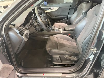 Audi A4 Avant S-Line 40 TDI 190 GPS BVA Virtual TO Cam&eacute;ra Attelage Cuir Alcantara pr&eacute; sense regulateur Clim tri LED Hayon Car Play JA 19   - 16