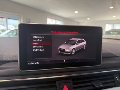 Audi A4 Avant S-Line 40 TDI 190 GPS BVA Virtual TO Cam&eacute;ra Attelage Cuir Alcantara pr&eacute; sense regulateur Clim tri LED Hayon Car Play JA 19   - 21