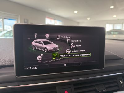 Audi A4 Avant S-Line 40 TDI 190 GPS BVA Virtual TO Cam&eacute;ra Attelage Cuir Alcantara pr&eacute; sense regulateur Clim tri LED Hayon Car Play JA 19   - 22
