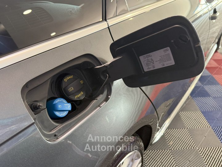 Audi A4 Avant S-Line 40 TDI 190 GPS BVA Virtual TO Cam&eacute;ra Attelage Cuir Alcantara pr&eacute; sense regulateur Clim tri LED Hayon Car Play JA 19 - 29