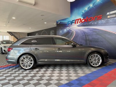 Audi A4 Avant S-Line 40 TDI 190 GPS BVA Virtual TO Cam&eacute;ra Attelage Cuir Alcantara pr&eacute; sense regulateur Clim tri LED Hayon Car Play JA 19   - 35