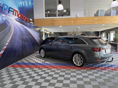 Audi A4 Avant S-Line 40 TDI 190 GPS BVA Virtual TO Cam&eacute;ra Attelage Cuir Alcantara pr&eacute; sense regulateur Clim tri LED Hayon Car Play JA 19   - 41