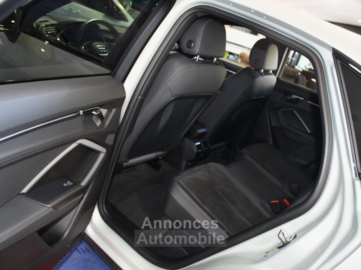 Audi Q3 Sportback S-Line 35 TDI 150 S-Tronic GPS Virtual Cam&eacute;ra Car Play Pr&eacute; Sense Hayon Efficience JA 19 - 7