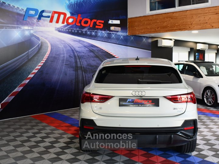 Audi Q3 Sportback S-Line 35 TDI 150 S-Tronic GPS Virtual Cam&eacute;ra Car Play Pr&eacute; Sense Hayon Efficience JA 19 - 13