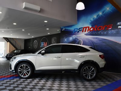 Audi Q3 Sportback S-Line 35 TDI 150 S-Tronic GPS Virtual Cam&eacute;ra Car Play Pr&eacute; Sense Hayon Efficience JA 19   - 21