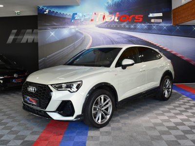 Audi Q3 Sportback S-Line 35 TDI 150 S-Tronic GPS Virtual Cam&eacute;ra Car Play Pr&eacute; Sense Hayon Efficience JA 19   - 22