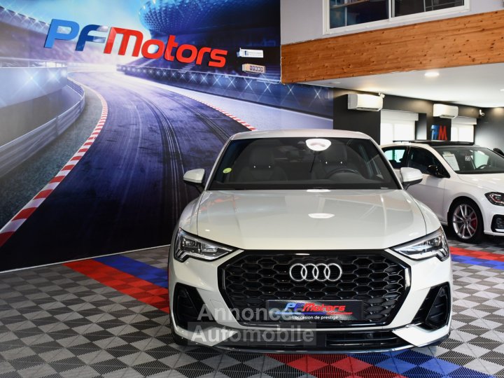 Audi Q3 Sportback S-Line 35 TDI 150 S-Tronic GPS Virtual Cam&eacute;ra Car Play Pr&eacute; Sense Hayon Efficience JA 19 - 25