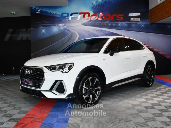 Audi Q3 Sportback S-Line 35 TDI 150 S-Tronic GPS Virtual Hayon Pré Sense Car Play Caméra Lane Efficience JA 19 - 1