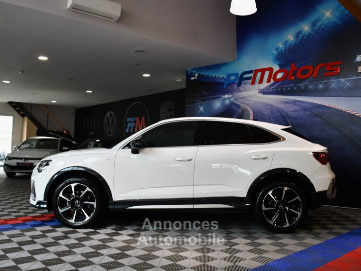 Audi Q3 Sportback S-Line 35 TDI 150 S-Tronic GPS Virtual Hayon Pré Sense Car Play Caméra Lane Efficience JA 19 - 2