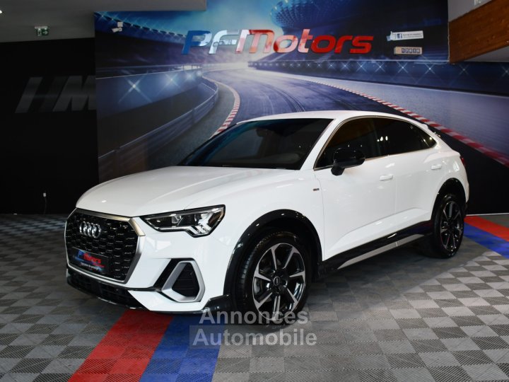 Audi Q3 Sportback S-Line 35 TDI 150 S-Tronic GPS Virtual Hayon Pré Sense Car Play Caméra Lane Efficience JA 19 - 4