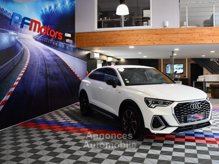 Audi Q3 Sportback S-Line 35 TDI 150 S-Tronic GPS Virtual Hayon Pré Sense Car Play Caméra Lane Efficience JA 19 - 8