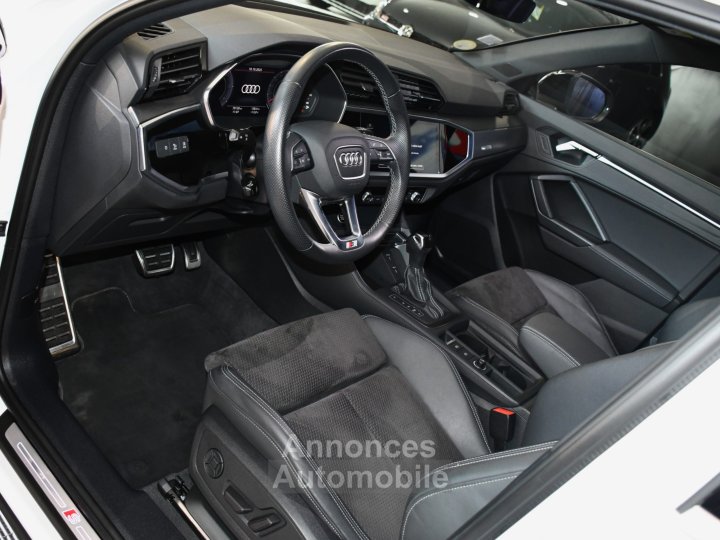 Audi Q3 Sportback S-Line 35 TDI 150 S-Tronic GPS Virtual Hayon Pré Sense Car Play Caméra Lane Efficience JA 19 - 10