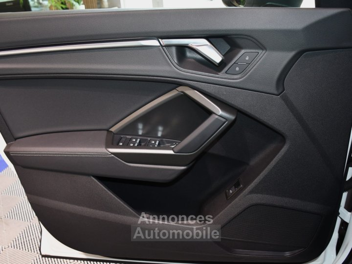 Audi Q3 Sportback S-Line 35 TDI 150 S-Tronic GPS Virtual Hayon Pré Sense Car Play Caméra Lane Efficience JA 19 - 18