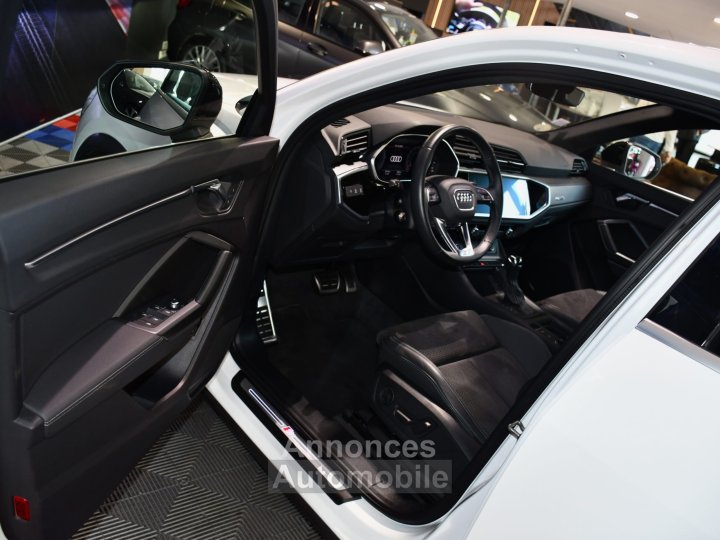 Audi Q3 Sportback S-Line 35 TDI 150 S-Tronic GPS Virtual Hayon Pré Sense Car Play Caméra Lane Efficience JA 19 - 26