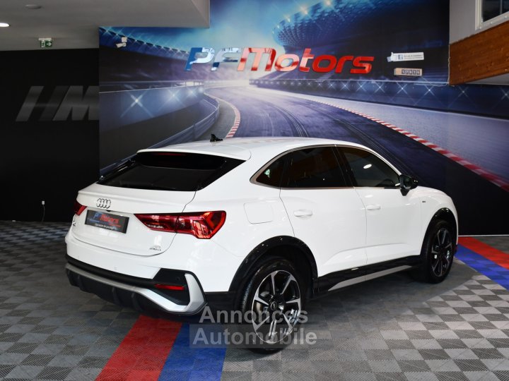 Audi Q3 Sportback S-Line 35 TDI 150 S-Tronic GPS Virtual Hayon Pré Sense Car Play Caméra Lane Efficience JA 19 - 29