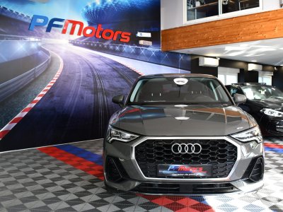 Audi Q3 Sportback S-Line Design Luxe 35 TDI 150 S-Tronic GPS Vebasto Virtuyal Hayon Attelage LED Caméra ACC Pré Sense JA 19   - 7
