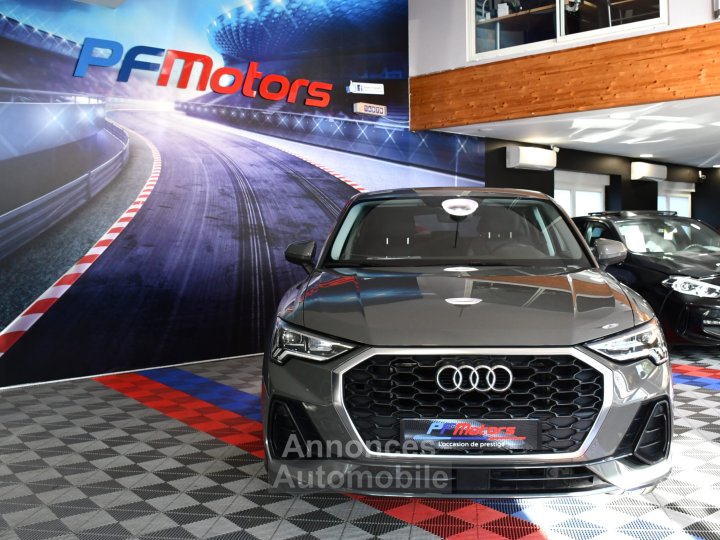 Audi Q3 Sportback S-Line Design Luxe 35 TDI 150 S-Tronic GPS Vebasto Virtuyal Hayon Attelage LED Caméra ACC Pré Sense JA 19 - 7