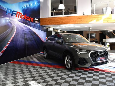 Audi Q3 Sportback S-Line Design Luxe 35 TDI 150 S-Tronic GPS Vebasto Virtuyal Hayon Attelage LED Caméra ACC Pré Sense JA 19   - 8