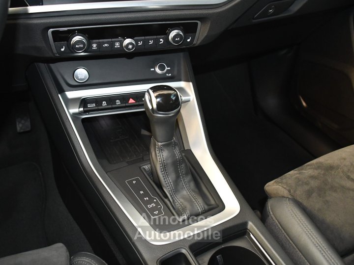 Audi Q3 Sportback S-Line Design Luxe 35 TDI 150 S-Tronic GPS Vebasto Virtuyal Hayon Attelage LED Caméra ACC Pré Sense JA 19 - 23