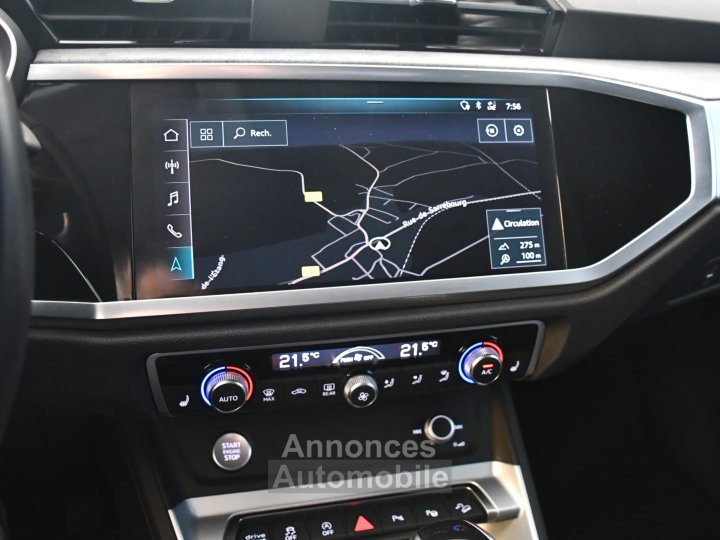 Audi Q3 Sportback S-Line Design Luxe 35 TDI 150 S-Tronic GPS Vebasto Virtuyal Hayon Attelage LED Caméra ACC Pré Sense JA 19 - 24