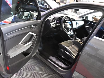 Audi Q3 Sportback S-Line Design Luxe 35 TDI 150 S-Tronic GPS Vebasto Virtuyal Hayon Attelage LED Caméra ACC Pré Sense JA 19   - 28