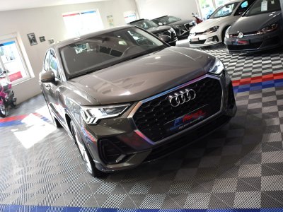 Audi Q3 Sportback S-Line Design Luxe 35 TDI 150 S-Tronic GPS Vebasto Virtuyal Hayon Attelage LED Caméra ACC Pré Sense JA 19   - 29