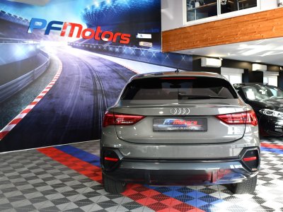 Audi Q3 Sportback S-Line Design Luxe 35 TDI 150 S-Tronic GPS Vebasto Virtuyal Hayon Attelage LED Caméra ACC Pré Sense JA 19   - 32