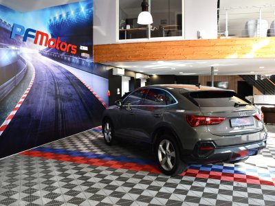 Audi Q3 Sportback S-Line Design Luxe 35 TDI 150 S-Tronic GPS Vebasto Virtuyal Hayon Attelage LED Caméra ACC Pré Sense JA 19   - 33