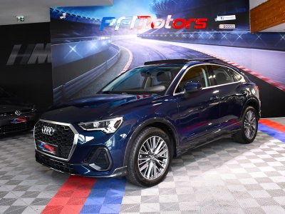 Audi Q3 Sportback Design Luxe 35 TDI 150 Quattro S-Tronic GPS ACC Attelage Cuir Hayon Pré Sense Virtual TO Lane JA 19   - 4