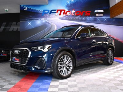 Audi Q3 Sportback Design Luxe 35 TDI 150 Quattro S-Tronic GPS ACC Attelage Cuir Hayon Pré Sense Virtual TO Lane JA 19   - 6