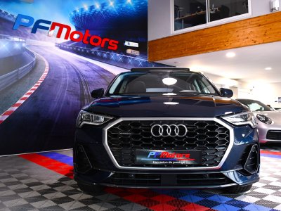 Audi Q3 Sportback Design Luxe 35 TDI 150 Quattro S-Tronic GPS ACC Attelage Cuir Hayon Pré Sense Virtual TO Lane JA 19   - 8