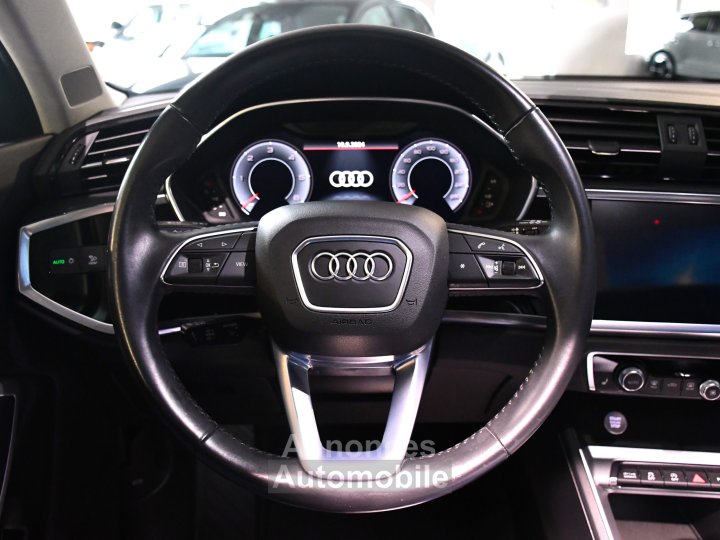 Audi Q3 Sportback Design Luxe 35 TDI 150 Quattro S-Tronic GPS ACC Attelage Cuir Hayon Pré Sense Virtual TO Lane JA 19 - 22