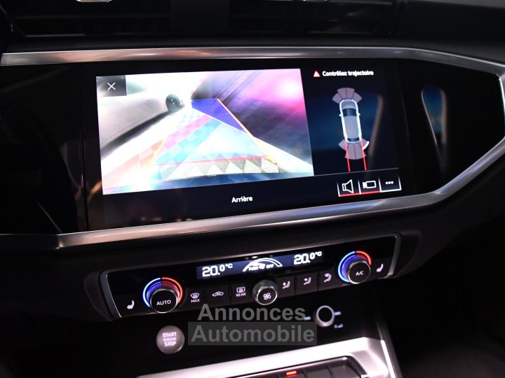 Audi Q3 Sportback Design Luxe 35 TDI 150 Quattro S-Tronic GPS ACC Attelage Cuir Hayon Pré Sense Virtual TO Lane JA 19 - 25