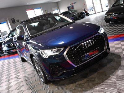 Audi Q3 Sportback Design Luxe 35 TDI 150 Quattro S-Tronic GPS ACC Attelage Cuir Hayon Pré Sense Virtual TO Lane JA 19   - 28