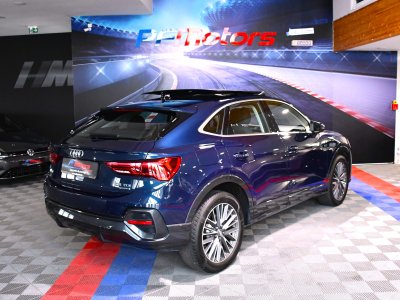 Audi Q3 Sportback Design Luxe 35 TDI 150 Quattro S-Tronic GPS ACC Attelage Cuir Hayon Pré Sense Virtual TO Lane JA 19   - 30