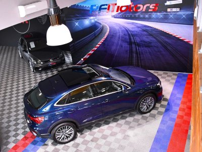 Audi Q3 Sportback Design Luxe 35 TDI 150 Quattro S-Tronic GPS ACC Attelage Cuir Hayon Pré Sense Virtual TO Lane JA 19   - 34