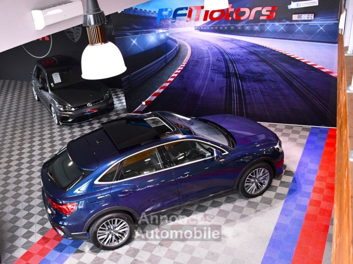 Audi Q3 Sportback Design Luxe 35 TDI 150 Quattro S-Tronic GPS ACC Attelage Cuir Hayon Pré Sense Virtual TO Lane JA 19 - 34