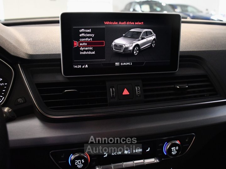 Audi Q5 S-Line 40 TDI 190 Quattro GPS Virtual Bang Olufsen Vebasto Pré Sense Drive Magnétic Ride Attelage JA 20 - 27