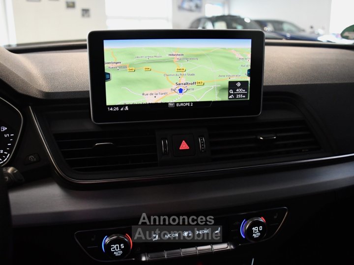 Audi Q5 S-Line 40 TDI 190 Quattro GPS Virtual Bang Olufsen Vebasto Pré Sense Drive Magnétic Ride Attelage JA 20 - 29