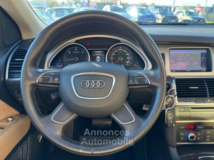 Audi Q7 30 TDI 245ch AVUS QUATTRO TIPTRONIC 7pl - 19