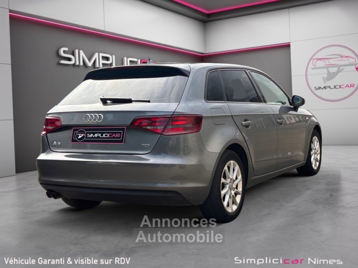 Audi A3 20 TDI 150 - Distribution neuve - GARANTIE 12 MOIS - 3