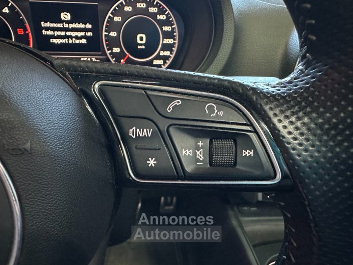 Audi A3 Sportback 20 TDI 150 S tronic 6 S Line, BO , RADAR ,SIEGES S-LINE , VIRTUAL COCKPIT - 14