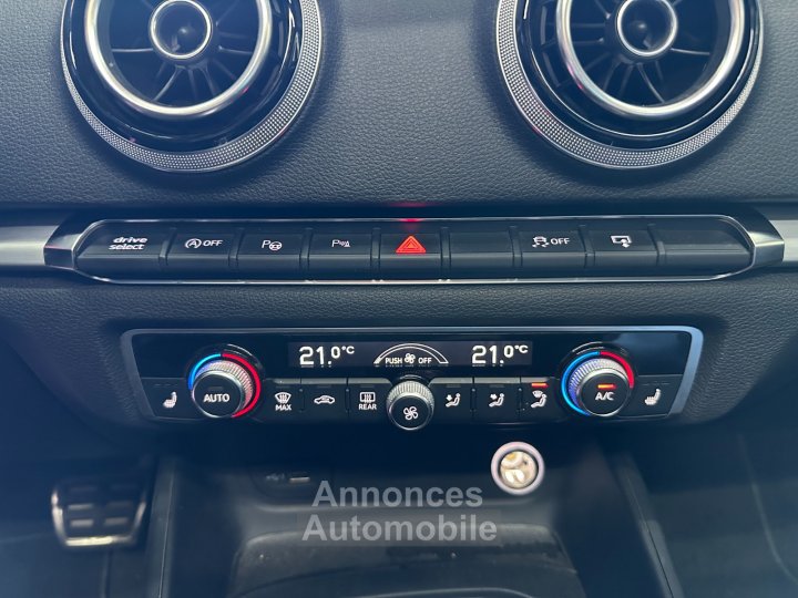 Audi A3 Sportback 20 TDI 150 S tronic 6 S Line, BO , RADAR ,SIEGES S-LINE , VIRTUAL COCKPIT - 15