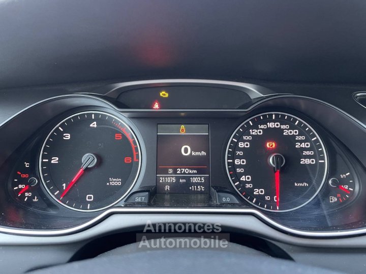 Audi A6 Allroad A4 20 TDI 177ch Phase 2 Avant Quattro (8K5) Ambition Luxe quattro S tronic 7 - 13