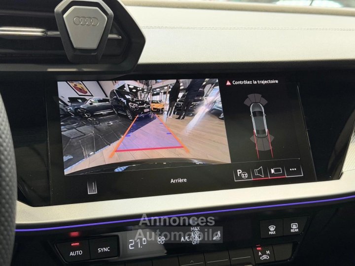 Audi A3 IV (2) Berline 15 35 TFSI Mild Hybrid 150 S Line S Tronic 7 1° Main FR Options%2B%2B%2B a - 14