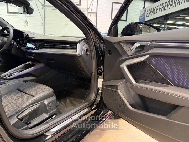 Audi A3 IV (2) Berline 15 35 TFSI Mild Hybrid 150 S Line S Tronic 7 1° Main FR Options%2B%2B%2B a - 19