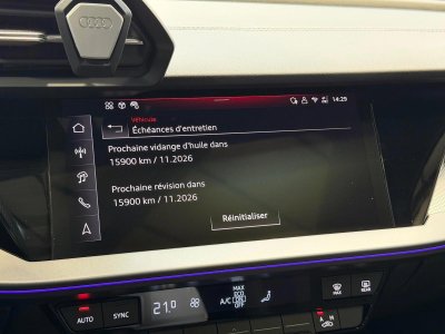 Audi A3 IV (2) Berline 15 35 TFSI Mild Hybrid 150 S Line S Tronic 7 1° Main FR Options%2B%2B%2B a - 31