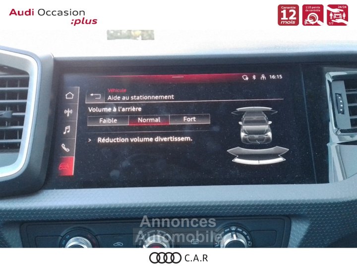 Audi A1 Sportback 25 TFSI 95 ch S tronic 7 Advanced 2 - 14