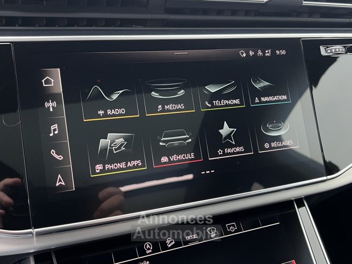 Audi Q7 II 50 TDI 286ch S line quattro Tiptronic 7 places - 19